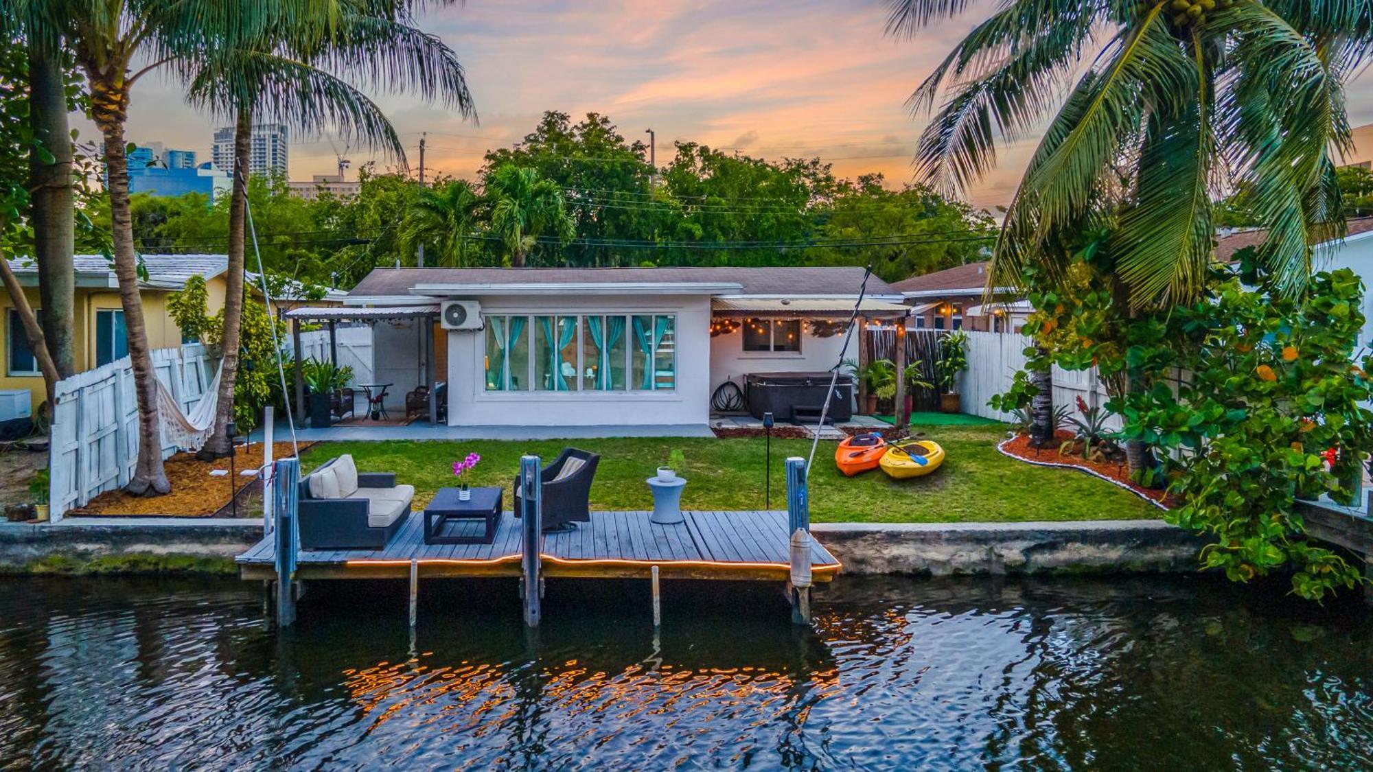 Riverwalk Villa I Private Dock & Hot Tub Fort Lauderdale Exterior foto